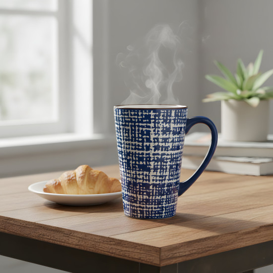 Porcelain Mug Set - 4 Pcs